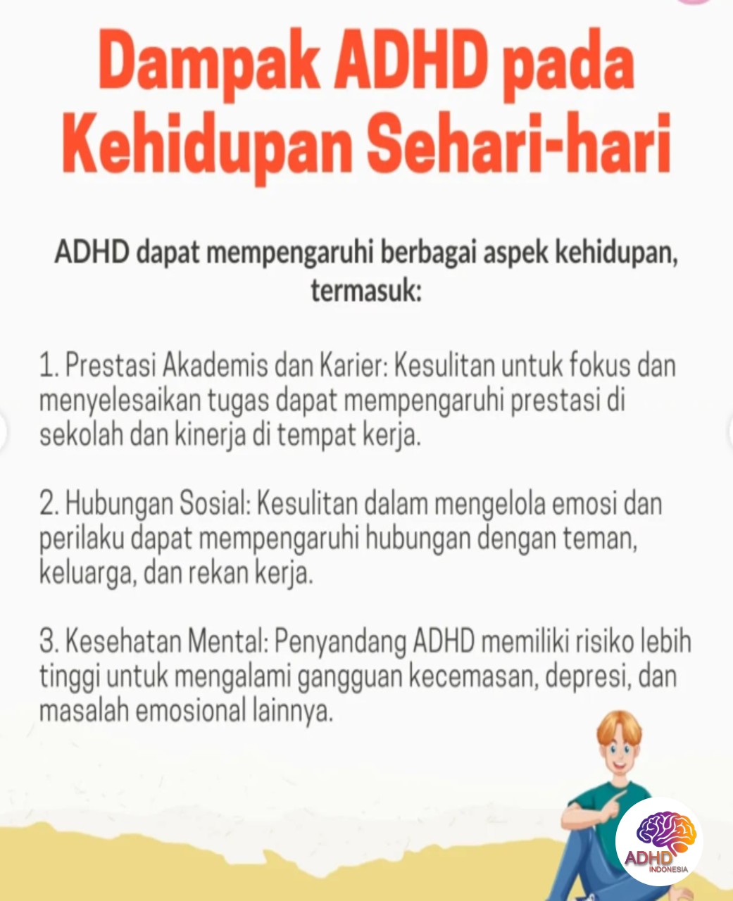 ADHD dan Hubungan Sosial Anak di Lingkungan Sekolah di Kabupaten Tojo Una-Una