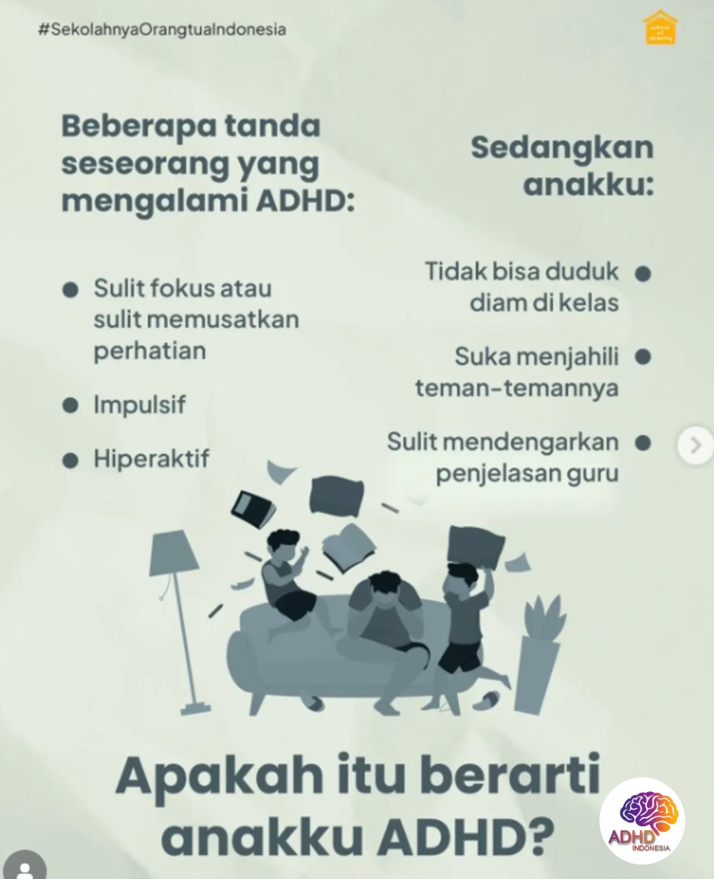 Ciri dan Gejala ADHD pada Anak Usia Dini di Kabupaten Tojo Una-Una