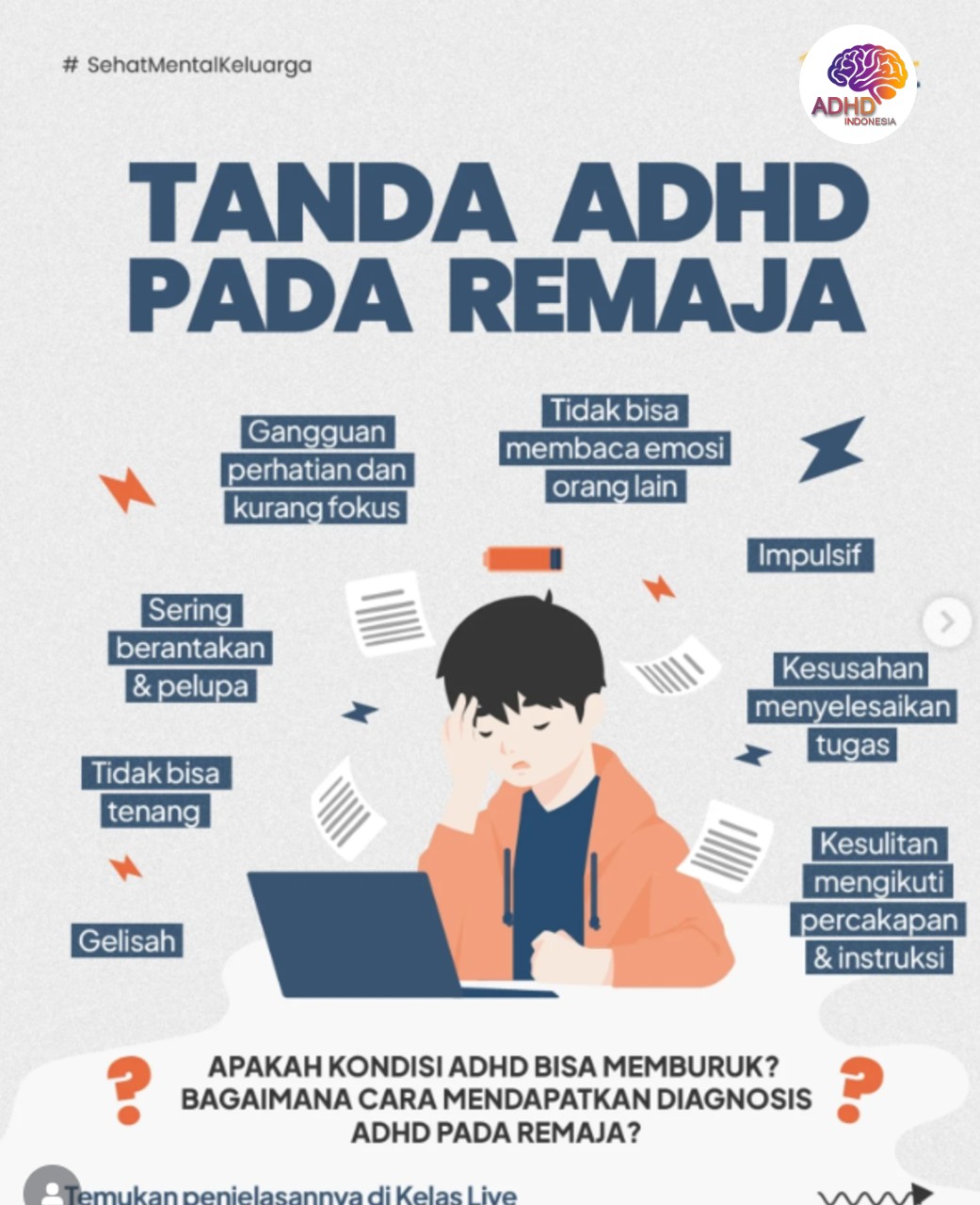 Screening ADHD Non-Diagnostik: Edukasi Awal bagi Orang Tua di Kabupaten Tojo Una-Una