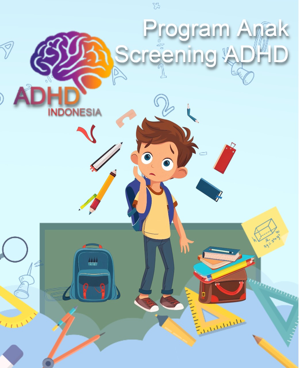 Program ADHD Indonesia Kabupaten Tojo Una-Una Screening ADHD Non-Diagnostik