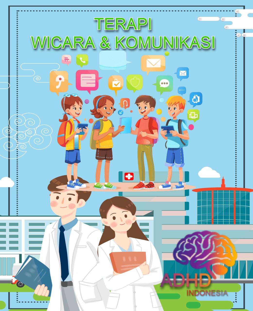 Mitra ADHD Indonesia Kabupaten Tojo Una-Una untuk Terapi Wicara dan Komunikasi untuk Anak ADHD